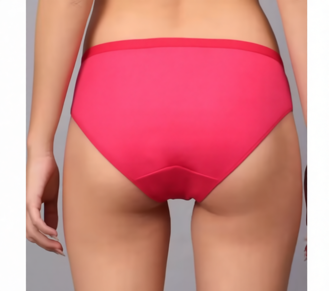 Women’s Ultra-Soft Everyday Panty – Breathable & Stretchable Bikini Style (Pack of 6)