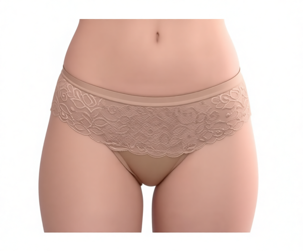 Women’s Lace Bikini Panty – Ultra Soft, Stretchable & Breathable | Stylish Comfort Wear for Daily Use (Pack of 3)