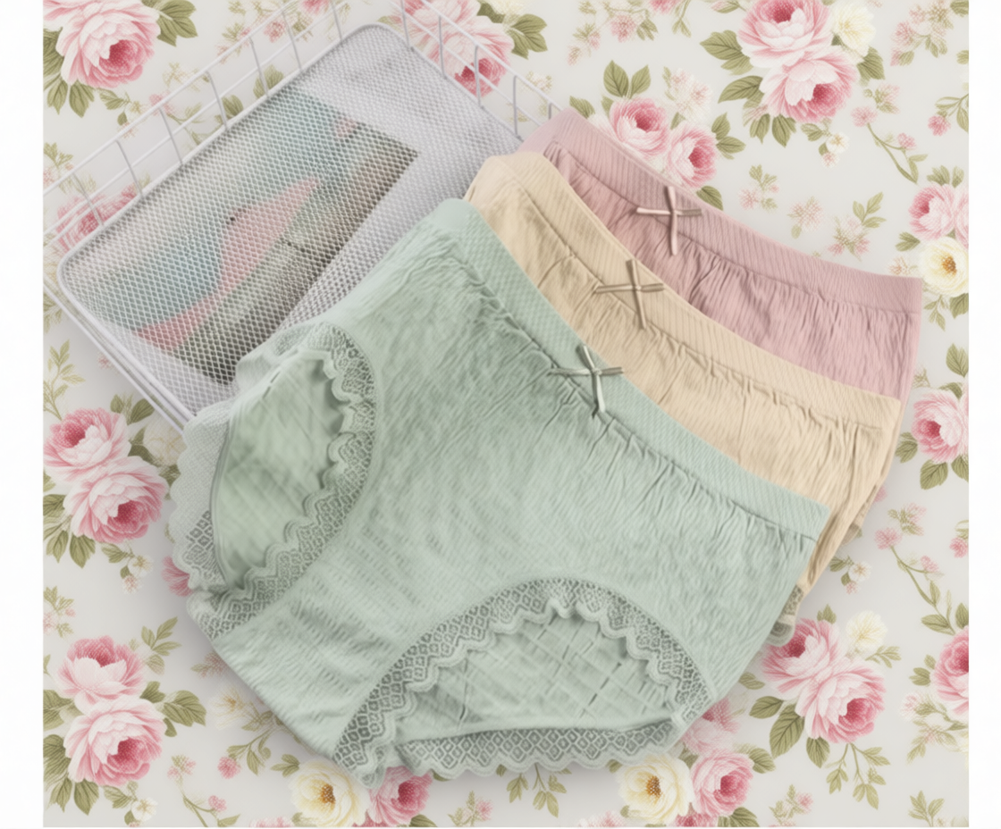 Silky Smooth Hipster Multicolor Panties – Light & Comfortable Underwear for Women (Pack of 3)