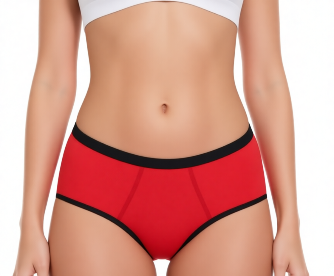 Reusable Period Panties for Women | 360° Protection | No Leakage | Heavy Flow Friendly | Rash-Free Comfort
