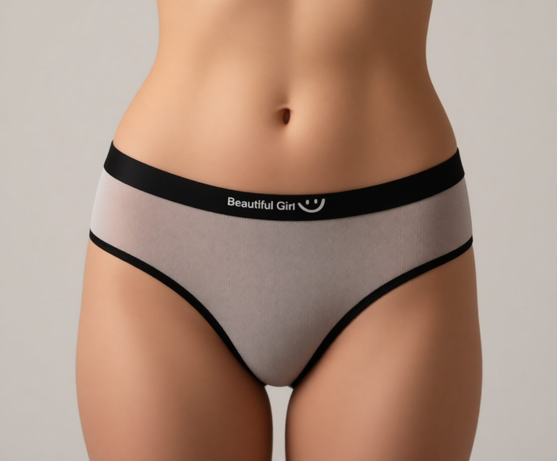 Women’s Soft Cotton Mid-Waist Panties | Comfortable Stretchable Underwear | Daily Wear (Pack of 3)