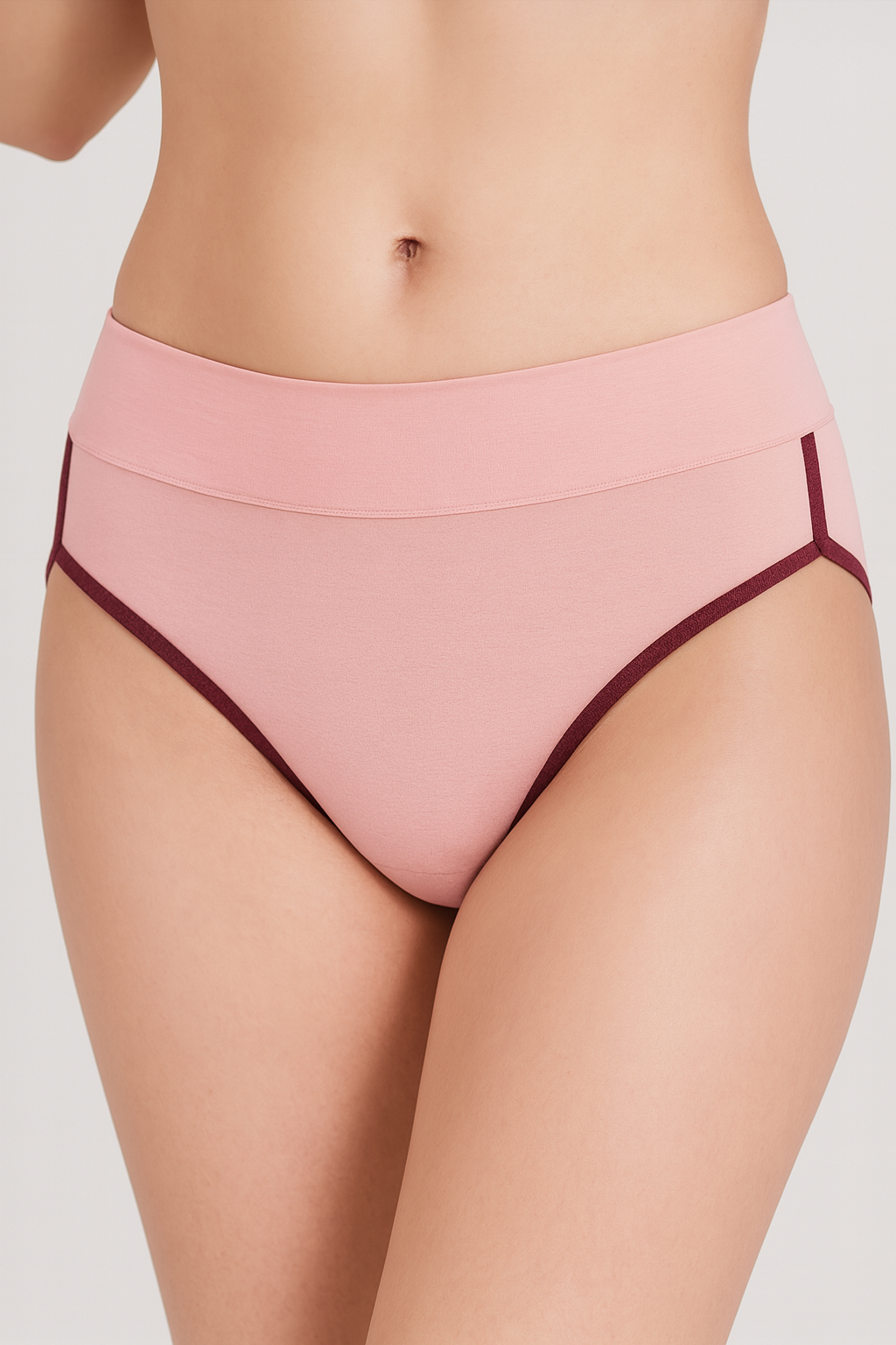 Women’s Soft Cotton Mid-Rise Panties | Stretchable & Breathable Daily Wear Underwear for Women (Pack of 2)