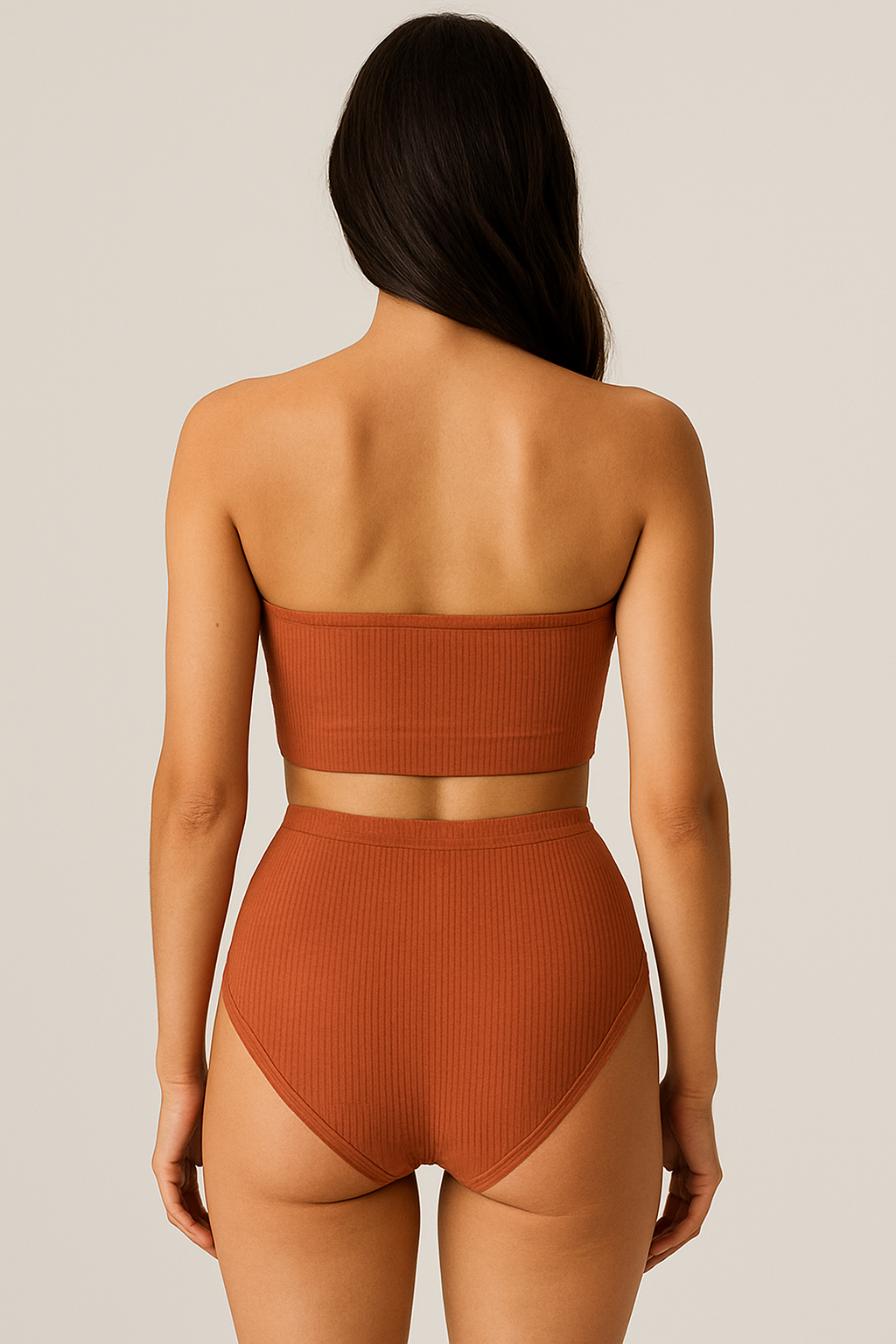 Women’s Soft Ribbed Cotton Panties | Breathable & Stretchable Mid-Rise Underwear for Daily Comfort (Pack of 5)