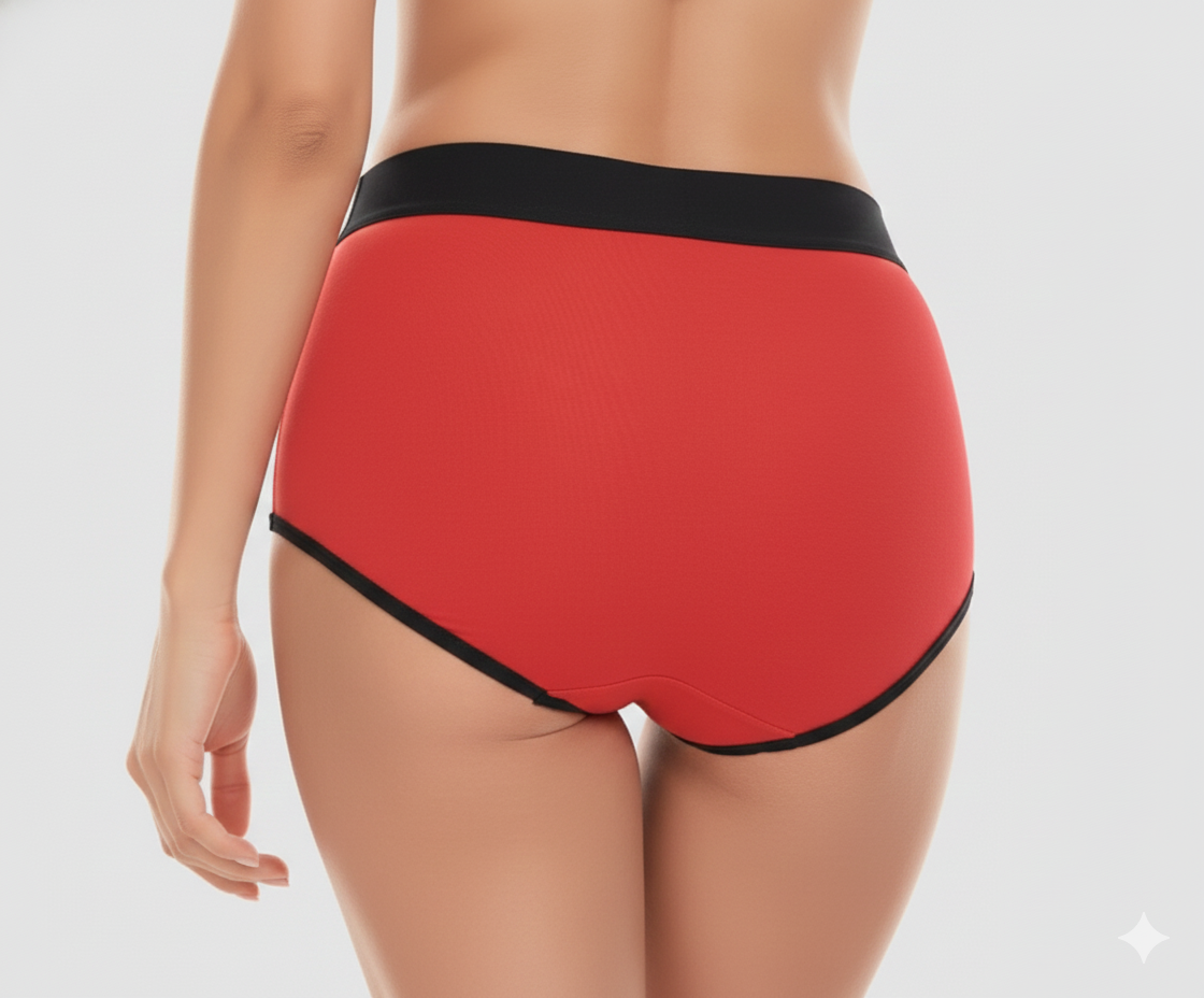 Reusable Period Panties for Women | 360° Protection | No Leakage | Heavy Flow Friendly | Rash-Free Comfort